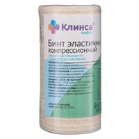 Бинт эластичный средней растяжимости Клинса 150x10см