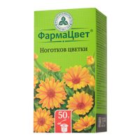 Ноготков цветки (календула) пачка 48г Ноготков цветки (календула) пачка 48г