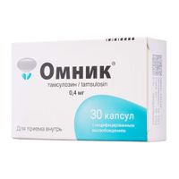 Омник капсулы с модифицированным высвобождением 0,4мг 30шт Омник капсулы с модифицированным высвобождением 0,4мг 30шт