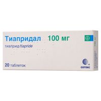 Тиапридал таблетки 100мг 20шт