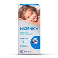 Cредство педикулицидное Higienica/Хигиеника 60мл миниатюра фото №4