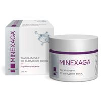 Маска-пилинг для кожи головы от выпадения волос Minexaga Селенцин банка 200мл