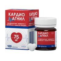 Кардиомагнил таблетки п/о плен. 75мг+15,2мг 100шт миниатюра фото №3