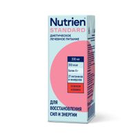 Питание лечебное для больных вкус клубники Standart Nutrien/Нутриэн 200мл