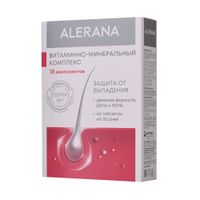 Витаминно-минеральный комплекс Alerana/Алерана таблетки 60шт Витаминно-минеральный комплекс Alerana/Алерана таблетки 60шт