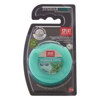 Нить зубная ультратонкая с волокнами серебра и мятой DentalFloss Professional Splat/Сплат 30м Нить зубная ультратонкая с волокнами серебра и мятой DentalFloss Professional Splat/Сплат 30м