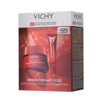 Набор Vichy/Виши: Крем ночной LiftActiv Collagen Specialist 50мл+Крем для кожи вокруг глаз 15мл+Крем дневной 1,5мл+Сыворотка 1,5мл Набор Vichy/Виши: Крем ночной LiftActiv Collagen Specialist 50мл+Крем для кожи вокруг глаз 15мл+Крем дневной 1,5мл+Сыворотка 1,5мл