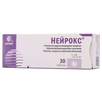 Нейрокс таблетки п/о плен. 125мг 30шт