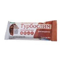 Батончик белковый для контроля веса Шоколадный кекс Эвалар Турбослим 50г Батончик белковый для контроля веса Шоколадный кекс Эвалар Турбослим 50г