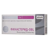 Финастерид-OBL таблетки п/о плен. 5мг 30шт миниатюра Финастерид-OBL таблетки п/о плен. 5мг 30шт миниатюра