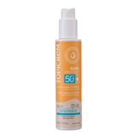 Спрей солнцезащитный увлажняющий для взрослых и детей от 3 лет SPF50+ Sun Protect Topicrem/Топикрем фл. 150мл Спрей солнцезащитный увлажняющий для взрослых и детей от 3 лет SPF50+ Sun Protect Topicrem/Топикрем фл. 150мл