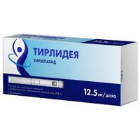 Тирлидея раствор для подкожного введения шприц-ручка 12,5мг/доза 2,4мл+Игла 4шт Тирлидея раствор для подкожного введения шприц-ручка 12,5мг/доза 2,4мл+Игла 4шт