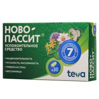 Ново-Пассит таблетки п/о плен. 30шт