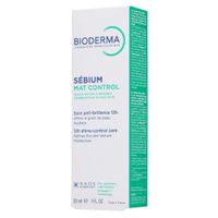 Крем матирующий Mat control Sebium Bioderma/Биодерма туба 30мл миниатюра фото №2 Крем матирующий Mat control Sebium Bioderma/Биодерма туба 30мл миниатюра фото №2