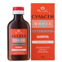 Шампунь против перхоти Сульсен Форте 2% 150мл миниатюра фото №2 Шампунь против перхоти Сульсен Форте 2% 150мл миниатюра фото №2
