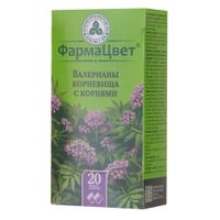 Валерианы корневища с корнями ф/п 1,5г 20шт Валерианы корневища с корнями ф/п 1,5г 20шт