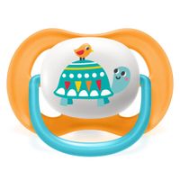 Соска-пустышка силиконовая ортодонтическая с футляром 6-18 мес. Ultra Air Philips Avent 2шт (SCF080/07) миниатюра фото №2