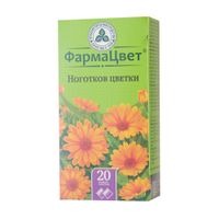 Ноготков цветки (календула) 1,5г фильтр-пак. 20шт