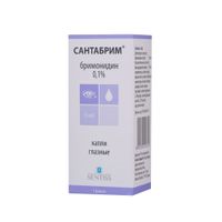Сантабрим капли глазные 0,1% 5мл Сантабрим капли глазные 0,1% 5мл