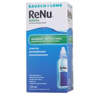 Раствор универсальный ReNu MultiPlus 120мл Раствор универсальный ReNu MultiPlus 120мл