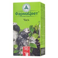 Чага (Березовый гриб) пачка 50г Чага (Березовый гриб) пачка 50г