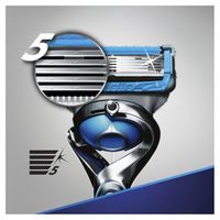 Бритва Gillette (Жиллетт) безопасная Fusion Proshield Chill + 1 сменная кассета миниатюра фото №3