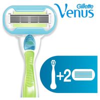 Женская бритва Gillette Venus (Жиллетт Винус) Embrace + Сменные кассеты 2 шт.