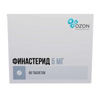 Финастерид таблетки, покрытые пленочной оболочкой 5мг 90шт Финастерид таблетки, покрытые пленочной оболочкой 5мг 90шт