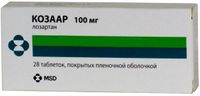 Козаар таблетки п/о плен. 100мг 28шт
