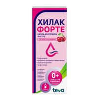 Хилак Форте вкус вишни капли для приема внутрь 100мл Хилак Форте вкус вишни капли для приема внутрь 100мл