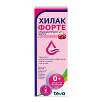 Хилак Форте вкус вишни капли для приема внутрь 30мл Хилак Форте вкус вишни капли для приема внутрь 30мл
