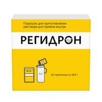 Регидрон порошок для приг. раствора для приема внутрь пак. 18,9г 20шт Регидрон порошок для приг. раствора для приема внутрь пак. 18,9г 20шт