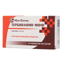 Тербинафин-МФФ таблетки 250мг 10шт