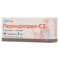 Периндоприл-СЗ таблетки 4мг 30шт Периндоприл-СЗ таблетки 4мг 30шт