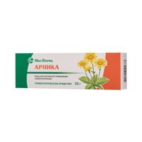Арника мазь для наружного применения гомеопатическая 30г Арника мазь для наружного применения гомеопатическая 30г