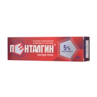 Пенталгин Экстра гель для наружного применения 5% 30г Пенталгин Экстра гель для наружного применения 5% 30г