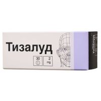 Тизалуд таблетки 2мг 30шт