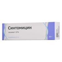 Синтомицин линимент туба 10% 25г