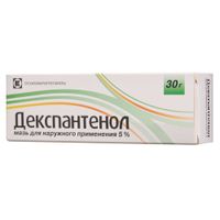 Декспантенол мазь для наружного применения 5% 30г Декспантенол мазь для наружного применения 5% 30г