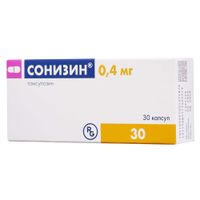 Сонизин капсулы с модиф. высвоб. 0,4мг 30шт Сонизин капсулы с модиф. высвоб. 0,4мг 30шт