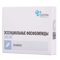 Эссенциальные фосфолипиды капсулы 300мг 30шт Эссенциальные фосфолипиды капсулы 300мг 30шт