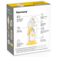 Молокоотсос ручной механический двухфазный с технологией Flex Harmony Medela/Медела миниатюра фото №3