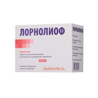 Лорнолиоф лиофилизат для приг. раствора для в/в и в/м введ. 8мг 5шт+Вода для инъекций 2мл 5шт Лорнолиоф лиофилизат для приг. раствора для в/в и в/м введ. 8мг 5шт+Вода для инъекций 2мл 5шт