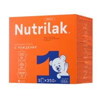 Смесь сухая молочная адаптированная начальная для детей 0-6 мес. 1 Nutrilak/Нутрилак пак. 1050г