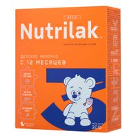 Напиток сухой молочный детское молочко для детей с 12 мес. Basic 3 Nutrilak/Нутрилак пак. 300г Напиток сухой молочный детское молочко для детей с 12 мес. Basic 3 Nutrilak/Нутрилак пак. 300г