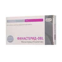 Финастерид-OBL таблетки п/о плен. 5мг 90шт Финастерид-OBL таблетки п/о плен. 5мг 90шт
