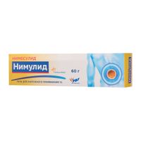 Нимулид гель для наружного применения 1% 60г