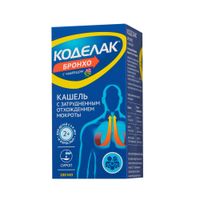 Коделак Бронхо с чабрецом с мерной ложкой сироп 100мл