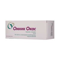 Омник Окас таблетки с контролируемым высвобождением п/о 0,4мг 100шт Омник Окас таблетки с контролируемым высвобождением п/о 0,4мг 100шт