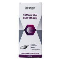 Лома Люкс Псориасис раствор для приема внутрь гомеопатический 237мл